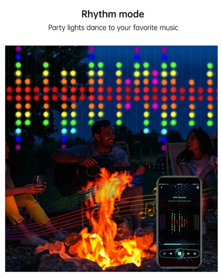 happy led rythm mode