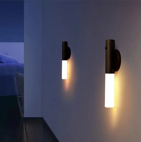 Aftagelig sengelampe - genopladelig via usb home light 3