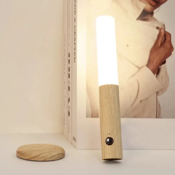 Aftagelig sengelampe - genopladelig via usb home light design