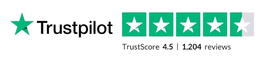 trustpilot happy light